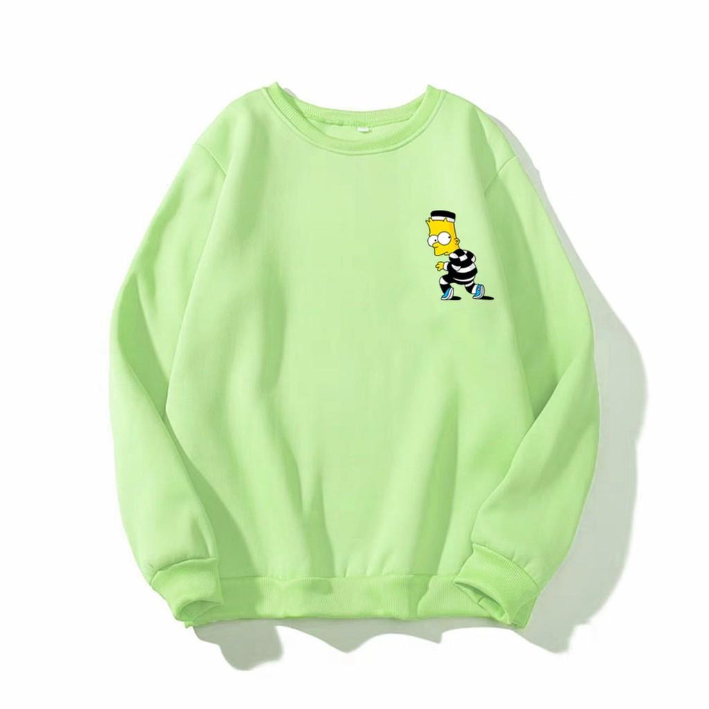 Áo sweater nam nữ in hình, chất nỉ dày dặn, hợp làm áo cặp William - DS120
