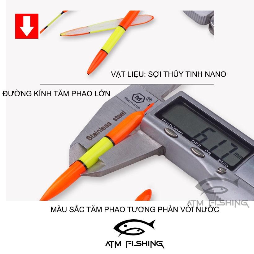 Phao câu đài DY 03 NANO Chống nổ đầu tăm to ngày và đêm đầu tăm to phao câu cá phụ kiện câu đài cao cấp giá rẻ