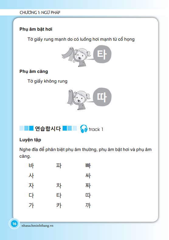 Tiếng Hàn Cơ Bản Dành Cho Người Mới Bắt Đầu (Tái Bản 2023)