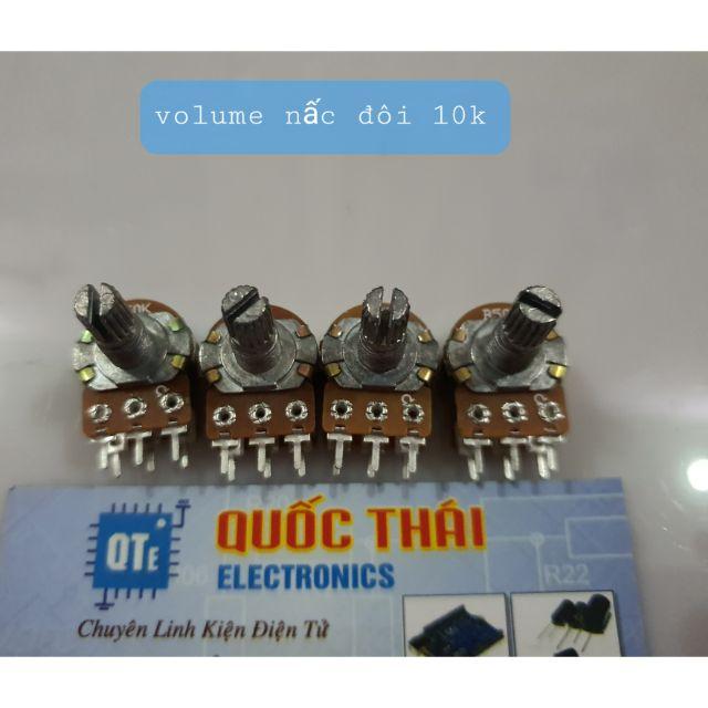 Combo 4 biến trở volume có nấc (6 chân )