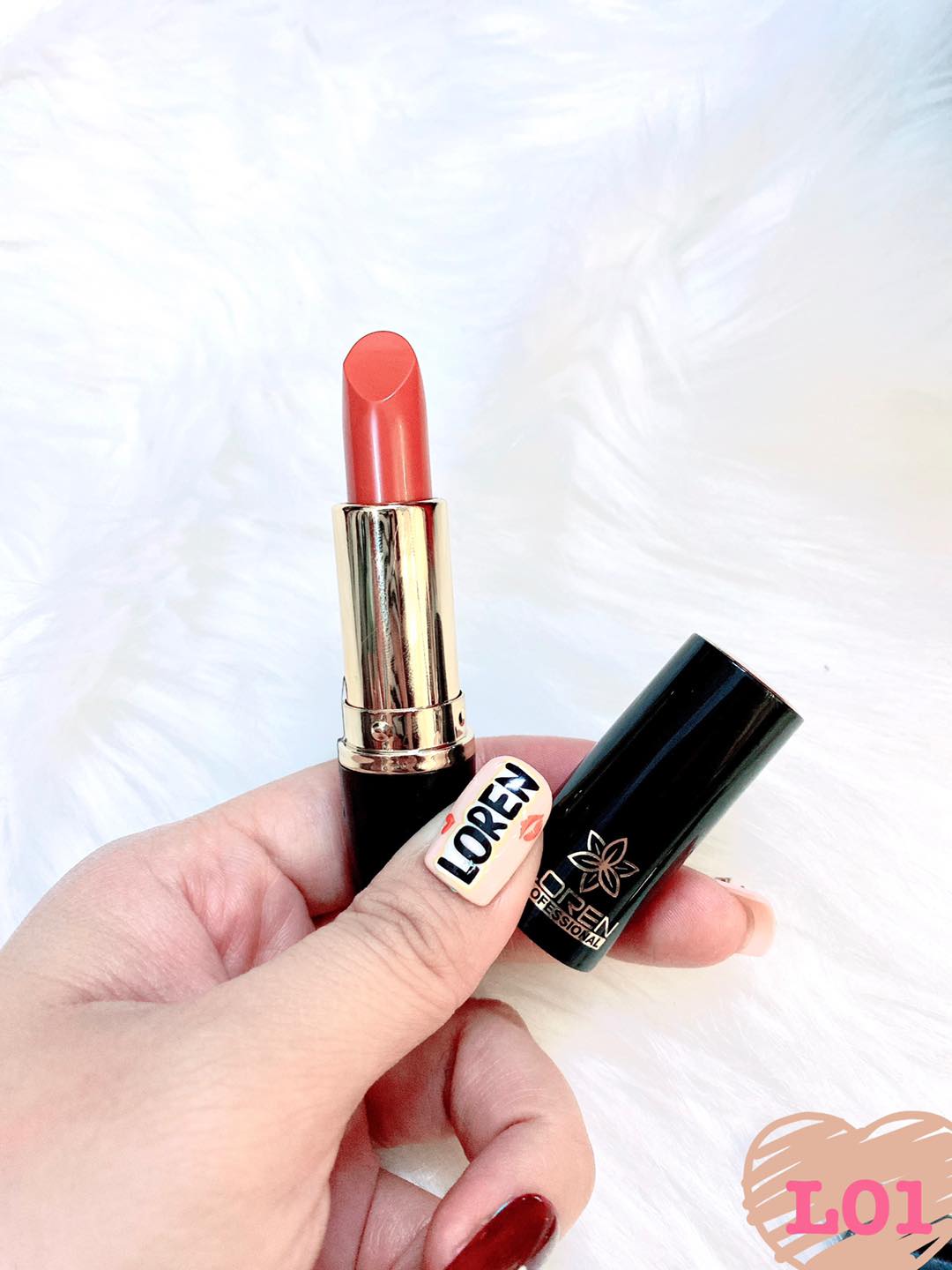 [ QUÀ TẶNG MÀU SON NGẪU NHIÊN ] Son Môi Lì Cao Cấp Loren Lipstick