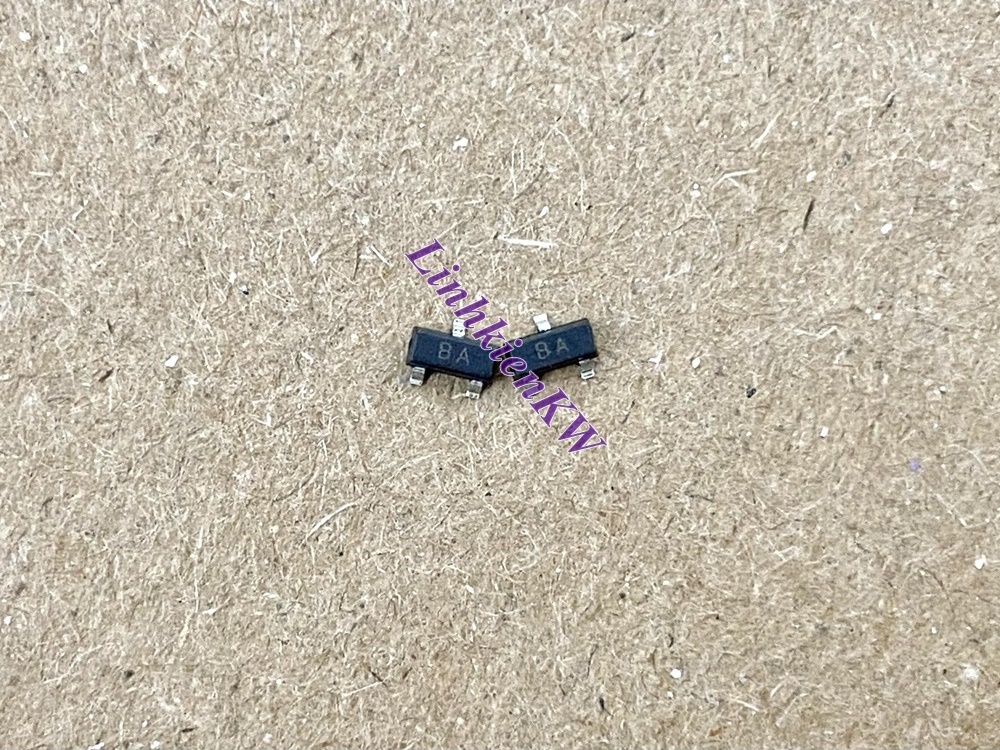 Transistor A1015 Sot-23 0.15a Dán mã BA PNP mới 100%.