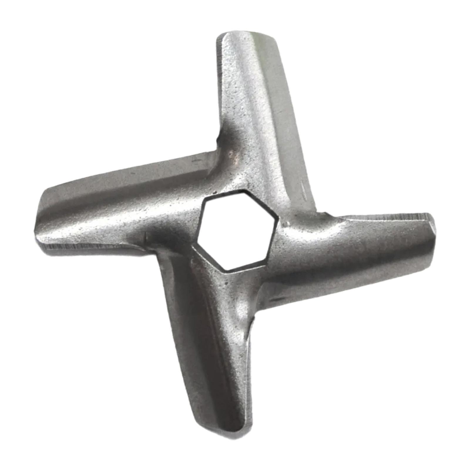Food Meat Grinder Blade Cutter Easy to Install Duable Spare Part Stainless Steel for Mixers Grinding Electric or Manual Grinder Accessories