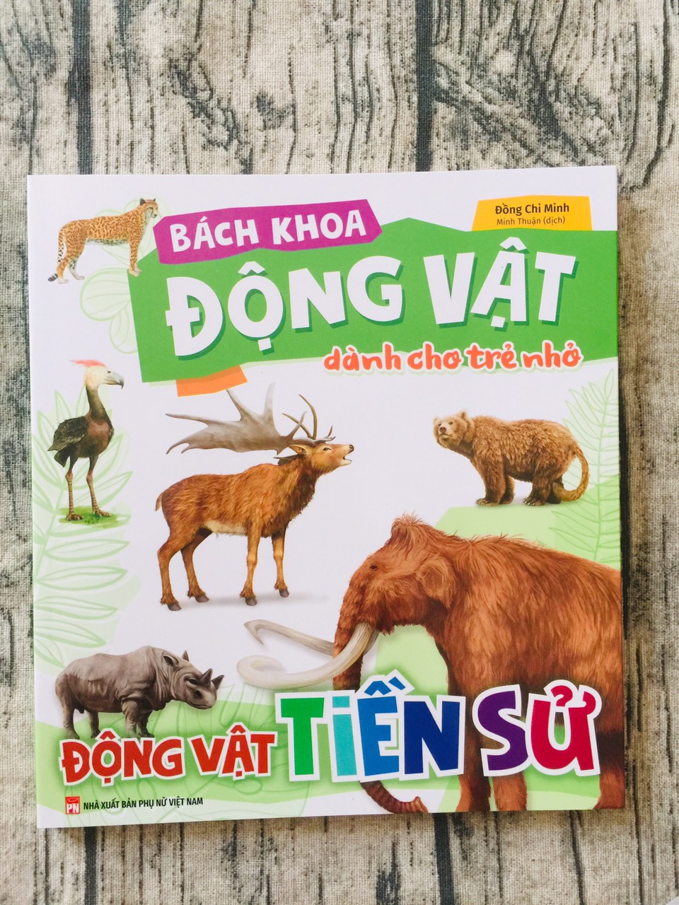 Sách - Bách Khoa Động Vật Dành Cho Trẻ Nhỏ - Động Vật Tiền Sử