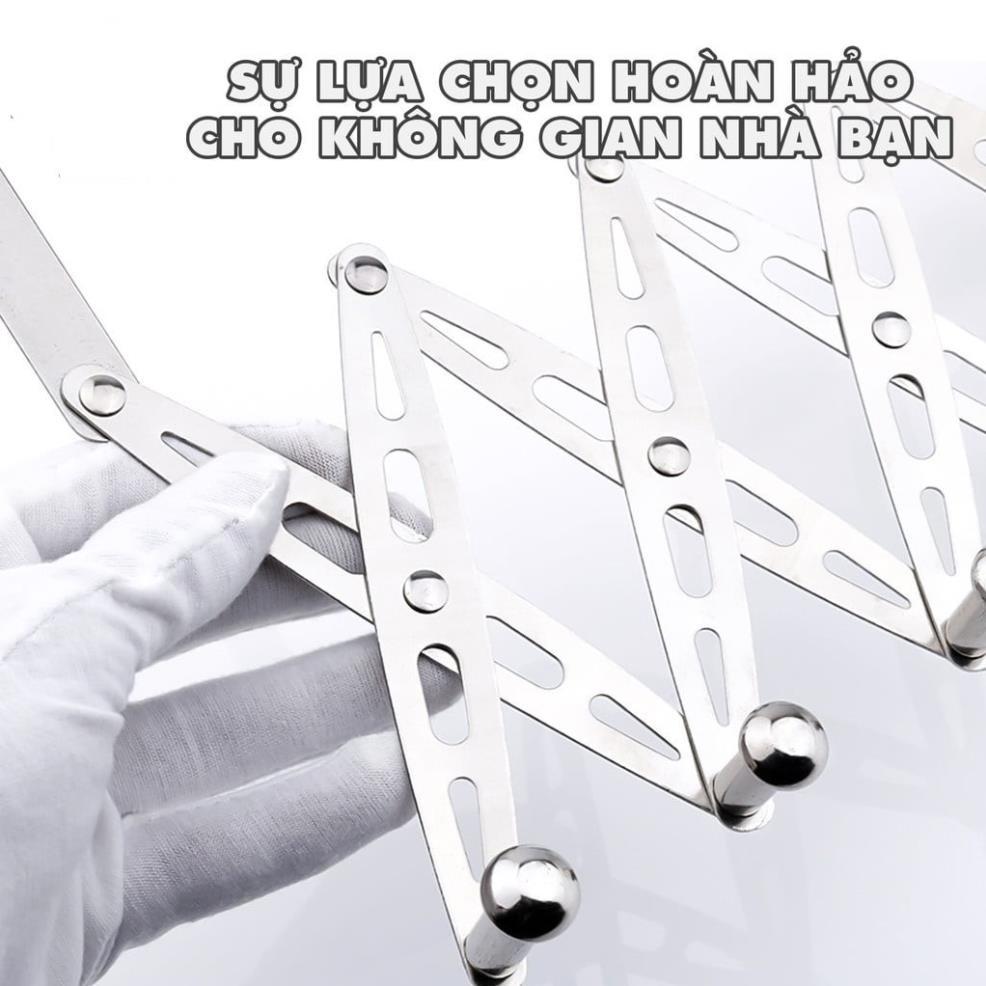 MÓC ZÍC ZẮC TREO SAU CỬA GẤP GỌN INOX SALE SỐC