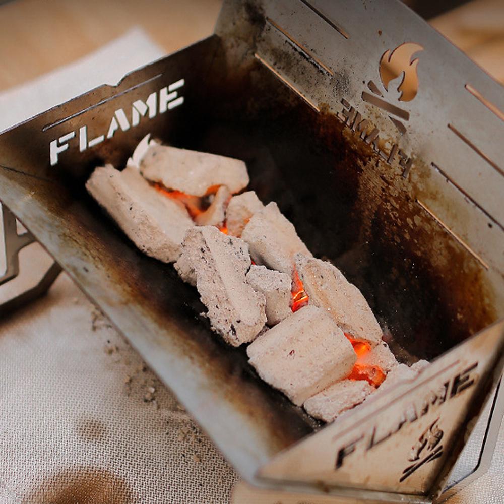 Bếp lò BBQ nấu ăn ngoài trời bằng thép không gỉ có thể tháo lắp được