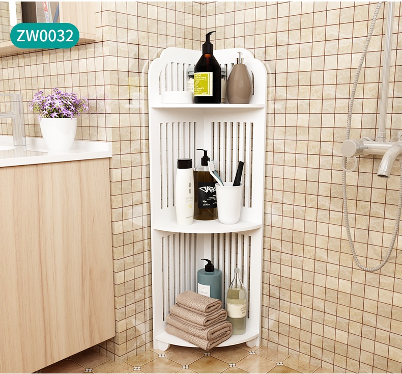 Kệ góc nhà tắm kệ góc gỗ nhựa