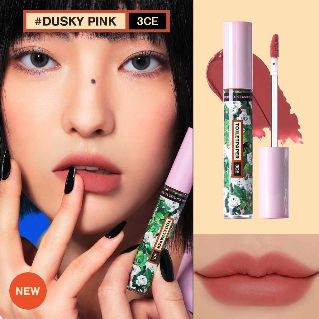 [PHIÊN BẢN ĐẶC BIỆT] Son Kem Lì TOILETPAPER 3CE VELVET LIP TINT 4g