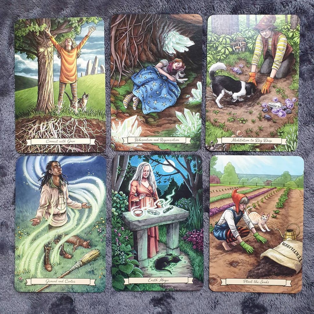 Bộ Bài Tarot Everyday Witch Oracle Card Deck O9