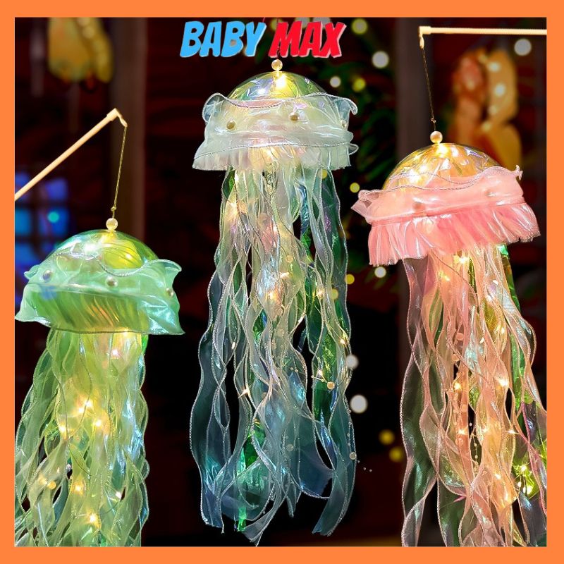 Lồng đèn trung thu hình con sứa biển cho bé đồ chơi trẻ em BABY MAX