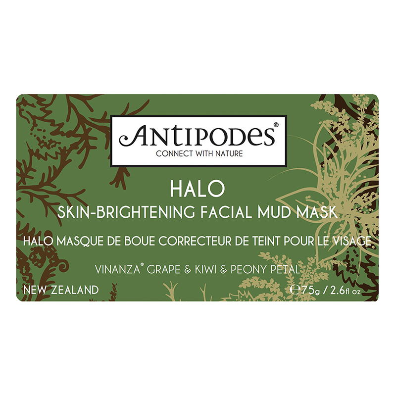 Mặt Nạ Bùn Làm Sáng Da Antipodes Halo Skin-Brightening Facial Mud Mask (75g)