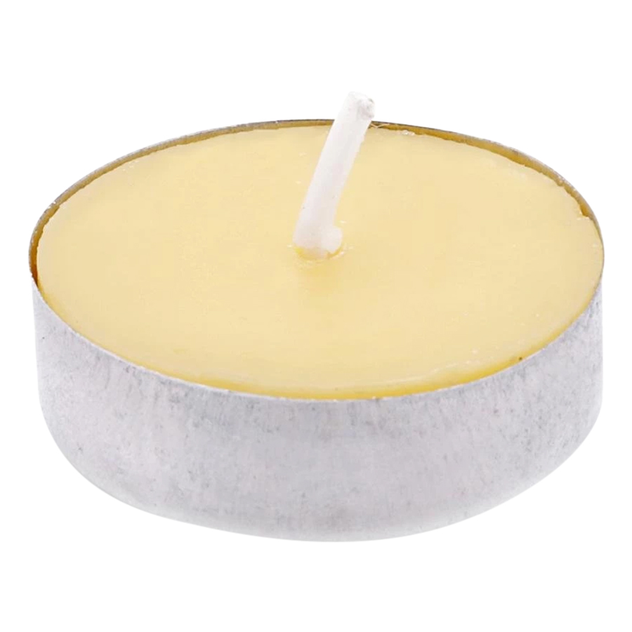 Hộp 8 Nến Tealight Thơm Hương Sả Chanh Quang Minh Candle FtraMart RID1502 - Vàng