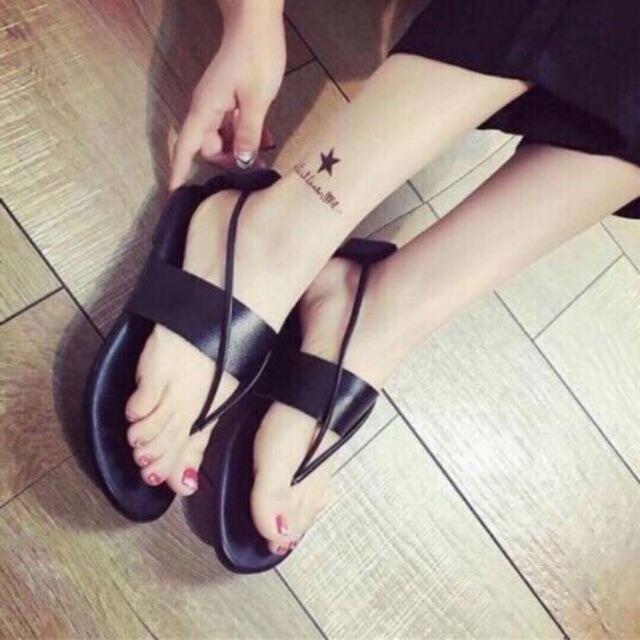 Sandal quai chữ A cực cute