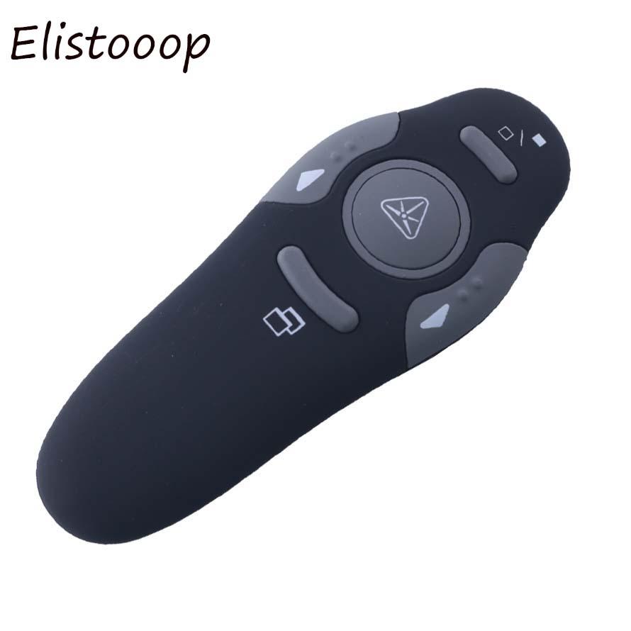 2,4GHz không dây USB PowerPoint Trình bày PPT Flip Pen Con trỏ Người trình bày với điều khiển từ xa ánh sáng đỏ cho giáo viên