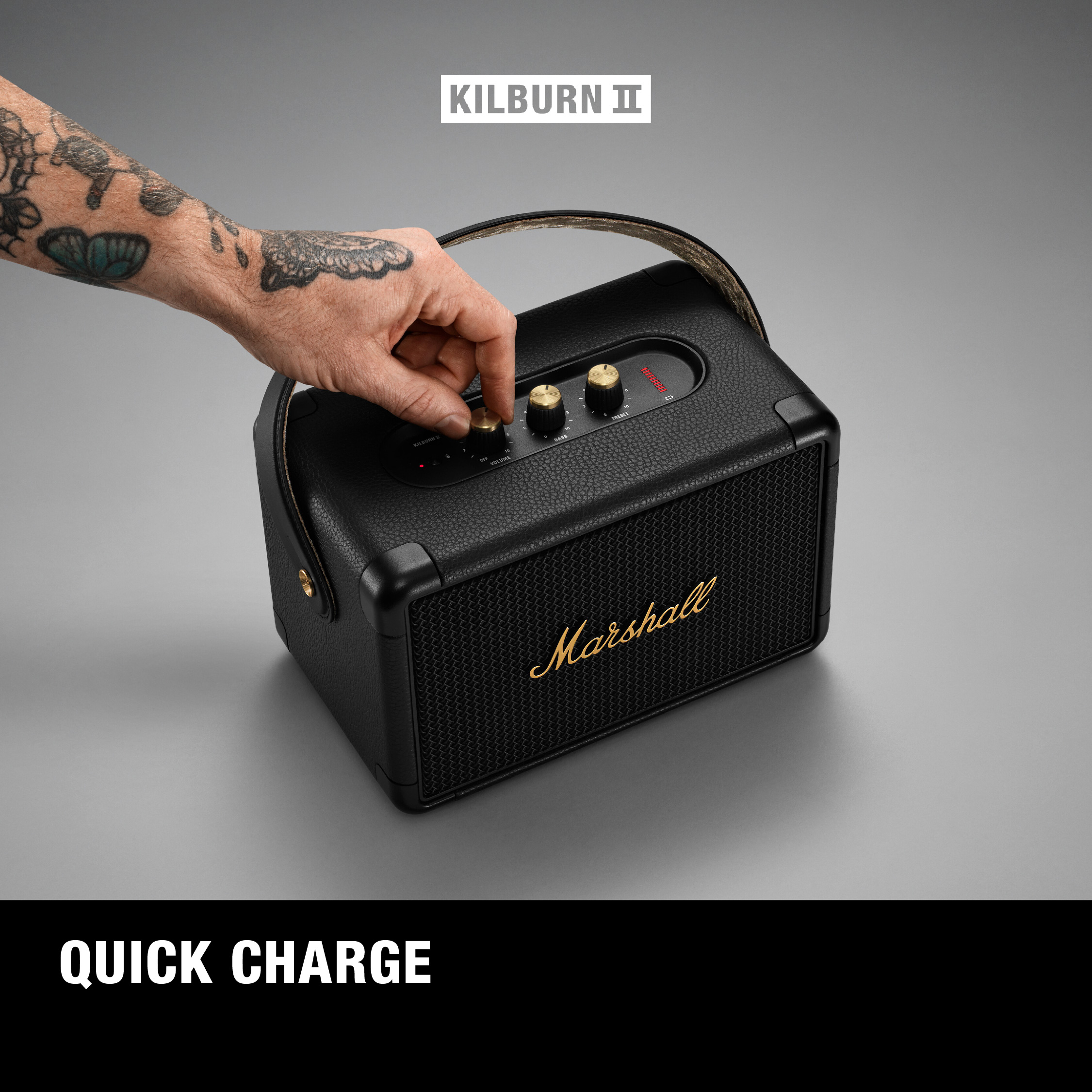 Loa Marshall KILBURN II Di Động - 20 hours battery life - Hàng chính hãng