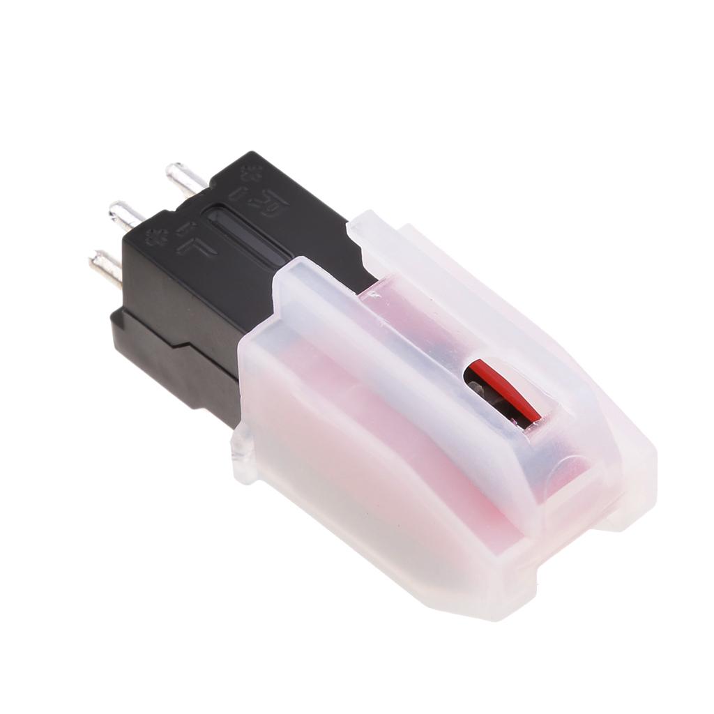 2x Phonograph Turntable Cartridge Stylus Needles For Vinyl LP Record