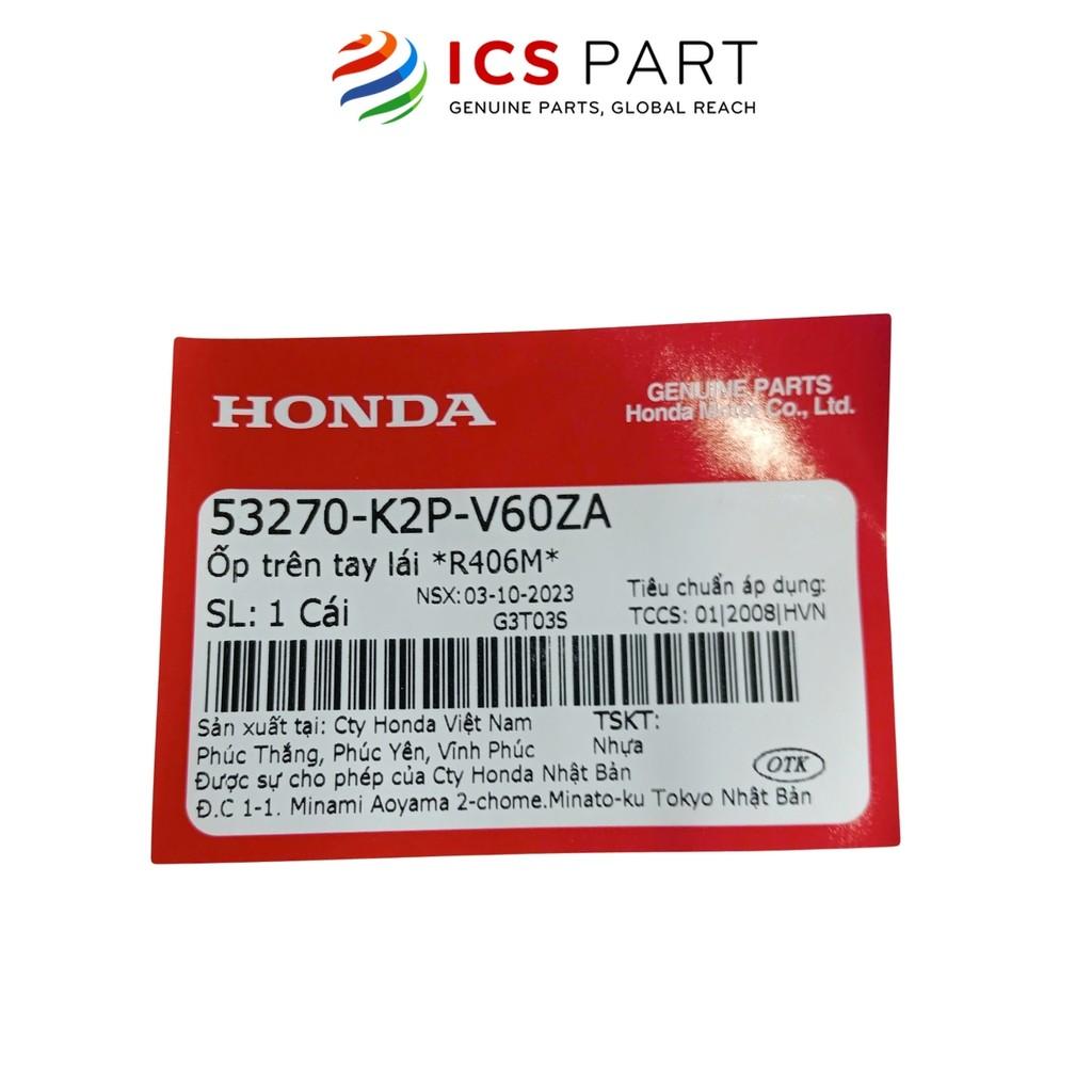 Nhựa Ốp Viền Đồng Hồ Trên Tay Lái R406M HONDA Winner X V3 2022+ Màu Đỏ (53270K2PV60ZA)