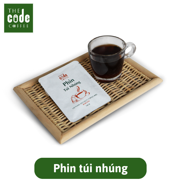 Cà Phê Phin Túi Nhúng Tiện Lợi - Robusta Túi Lọc Phin Giấy 1 Hộp 10 Gói - Drip Bag Coffee