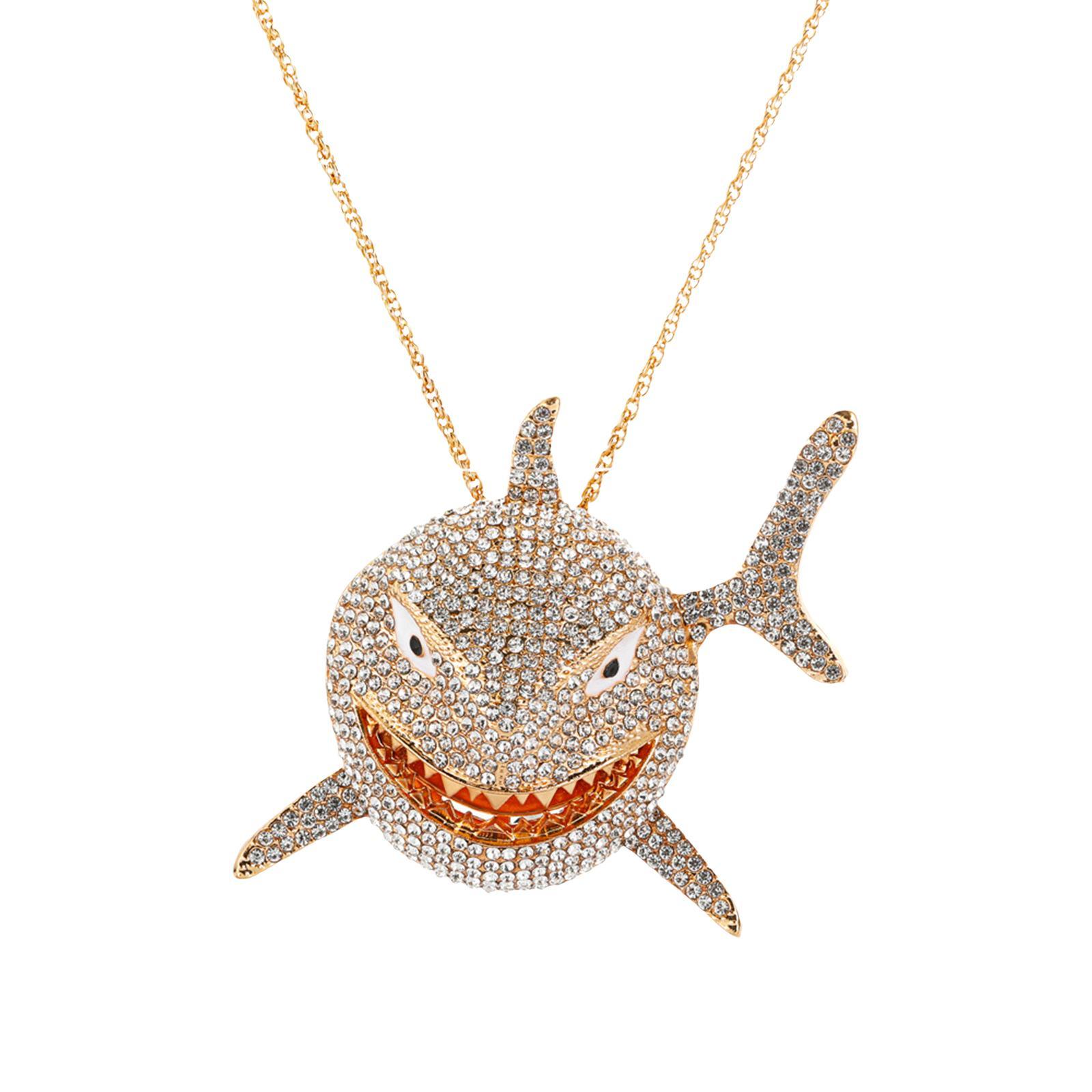 Hip Hop Large Pendant Necklace Punk Animal Fashion for Men Women