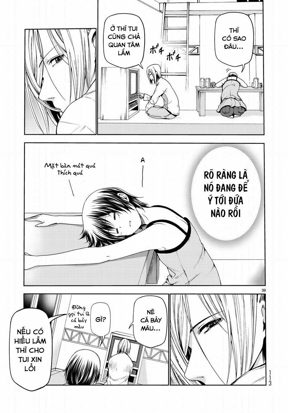 cô gái thích lặn - grand blue chapter 51 37
