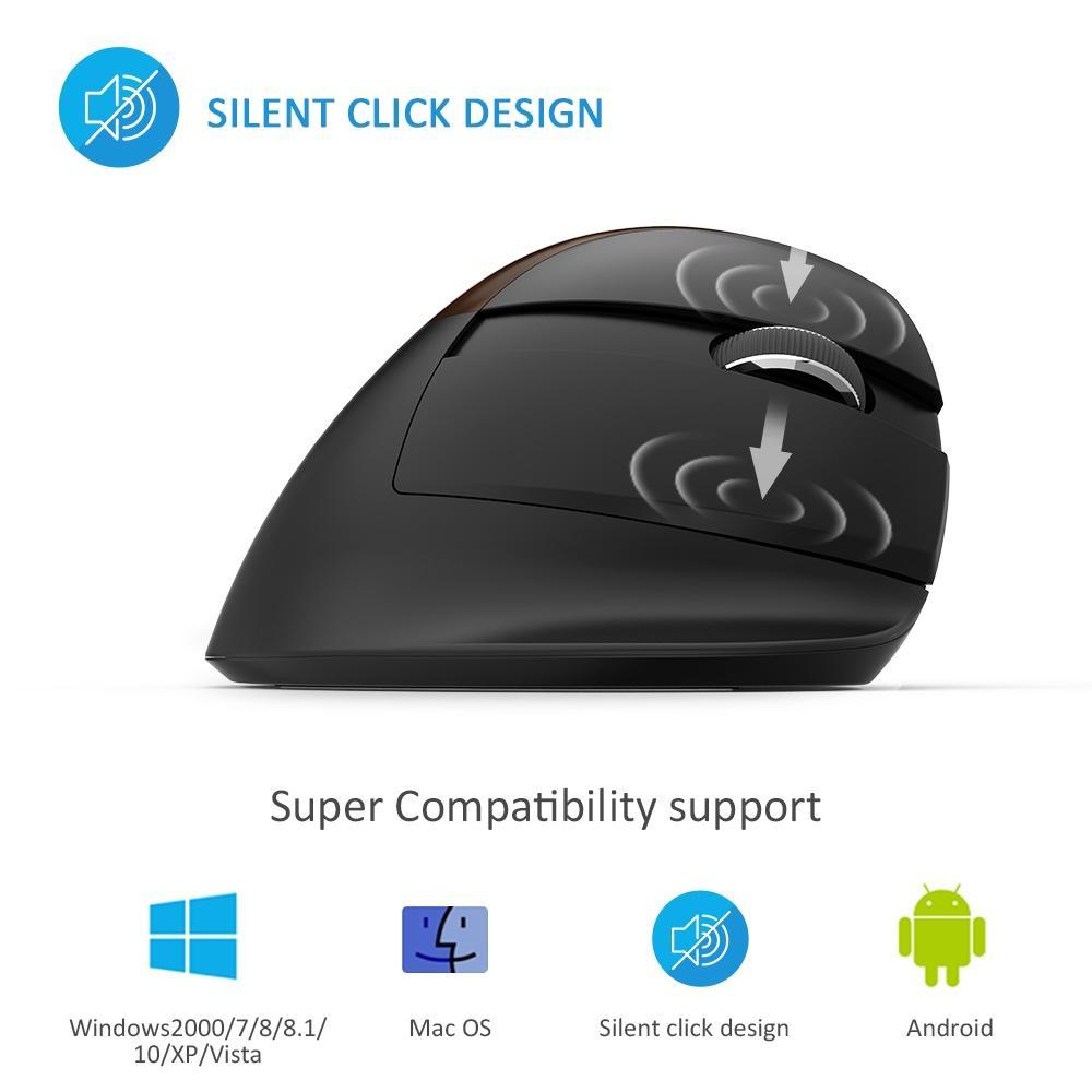 Chuột không dây Delux M618 hỗ trợ kết nối bluetooth với đầu cắm type-c có đèn RGB chuyên nghiệp