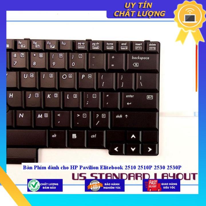 Bàn Phím dùng cho HP Pavilion Elitebook 2510 2510P 2530 2530P - Hàng chính hãng MIKEY1766