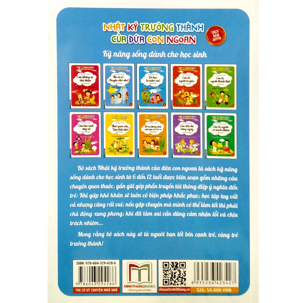 Nhật ký trưởng thành của đứa con ngoan (Kỹ năng sống dành cho học sinh) - Thi cử ư? Chuyện nhỏ nhé! (Bản quyền) - Tái bản