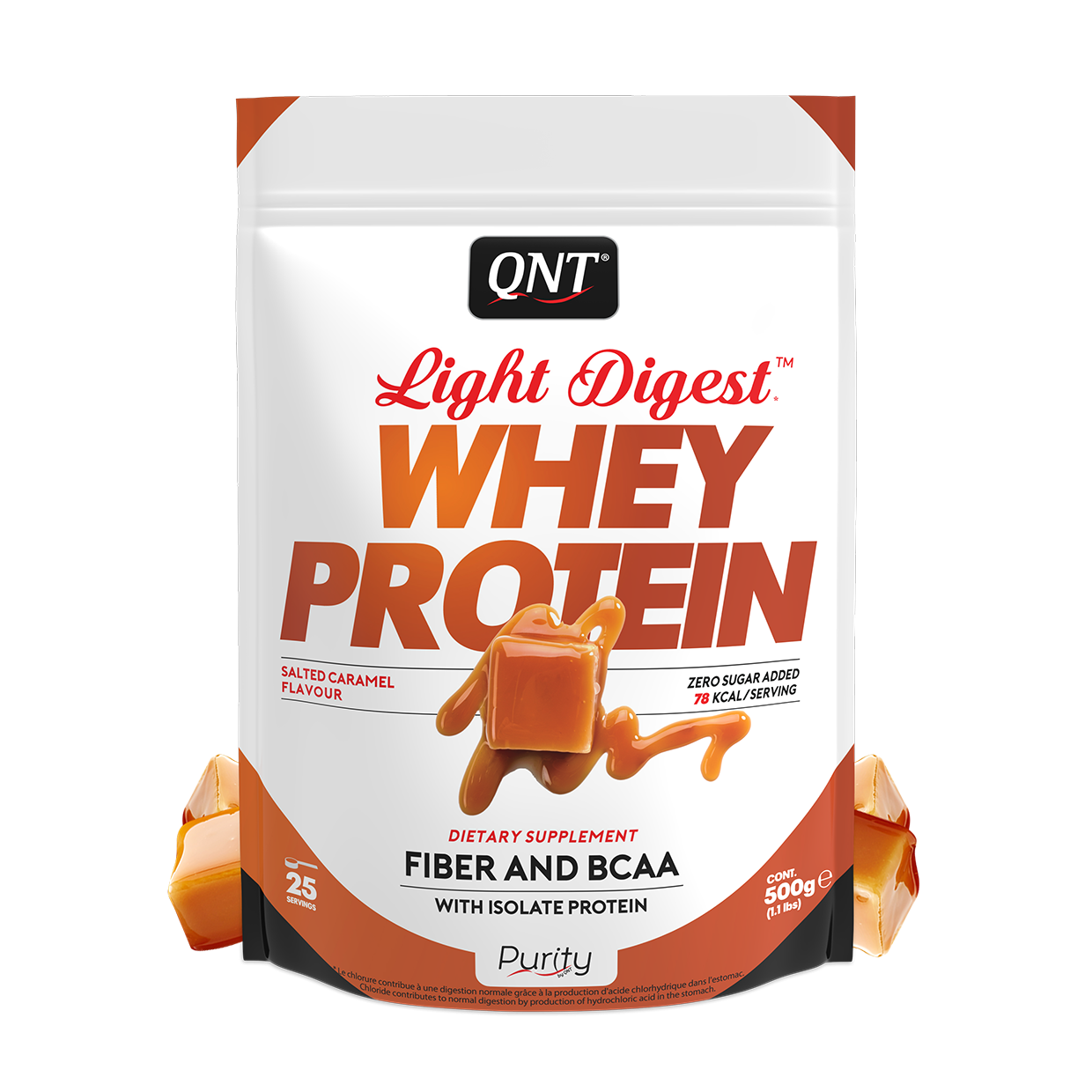 LIGHT DIGEST WHEY PROTEIN SALTED CARAMEL 500 G