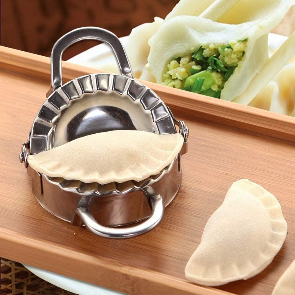 Dụng Cụ Làm Sủi Cảo ANAEAT Bằng Thép Không Gỉ Kiểu Ép Tiện Dụng