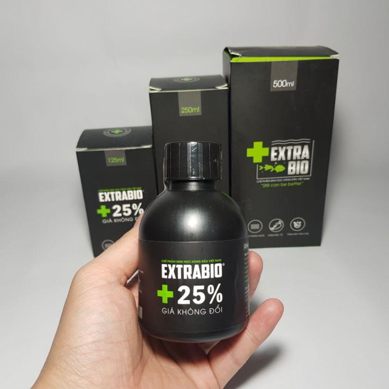Vi Sinh Extra Bio Vi Sinh Cho Bể Cá Vi Sinh Cho Hồ Cá Vi sinh làm trong nước bể cá 125ml 250ml 500ml 1000ml