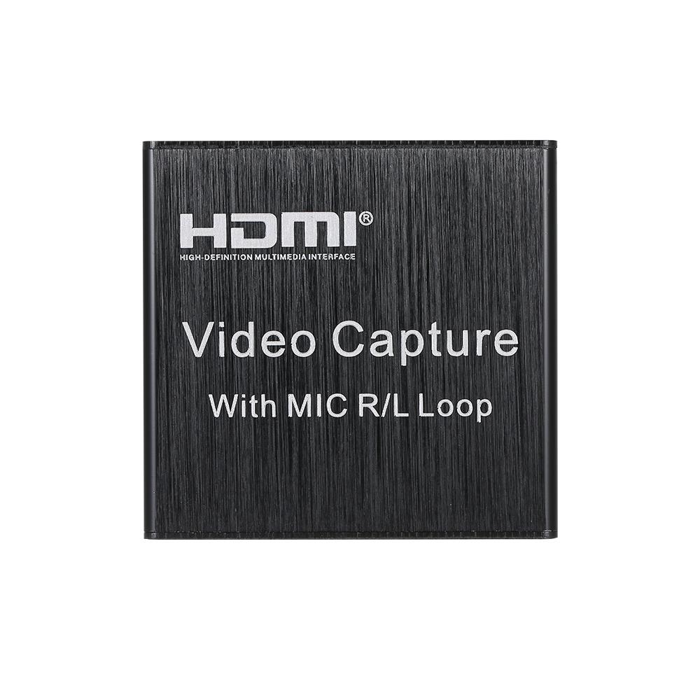 HD Video Capture Card USB Capture Card Maximum Support 4K Input 1080P Output Resolution Support Microphone Input