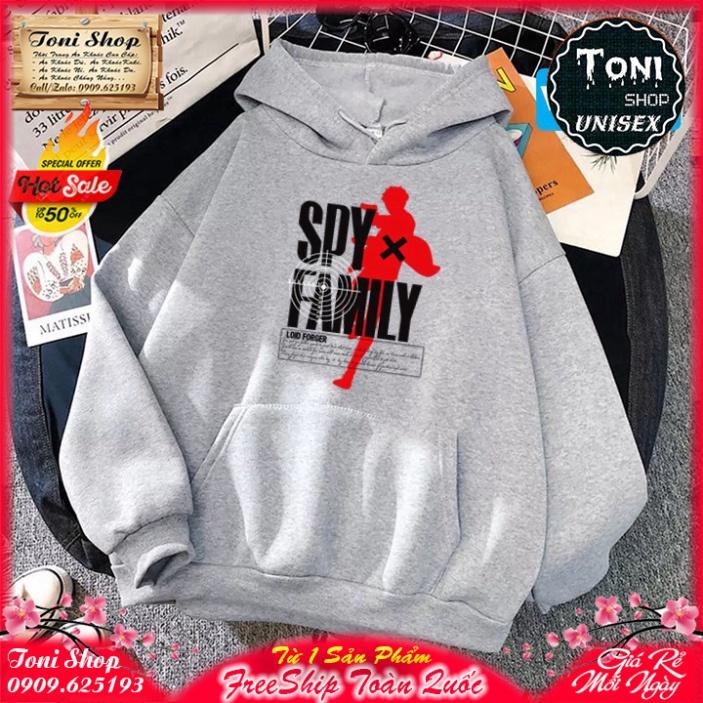 ÁO HOODIE SPYxFAMILY - In Pet Siêu Bền Siêu Đẹp - Full Size Full Màu (HD6800 - Kèm Ảnh Thật) (TONI SHOP)