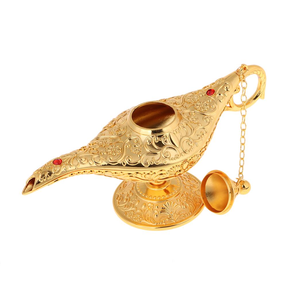 3xVintage Aladdin Genie Light Lamp Tabletop Accent Decorations