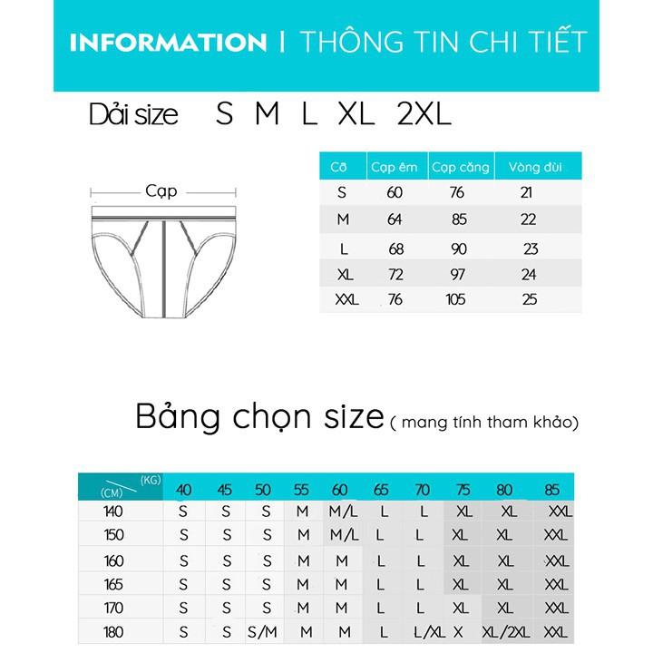 ☆ Quần lót nam sịp tam giác cotton cao cấp giá rẻ nhiều màu