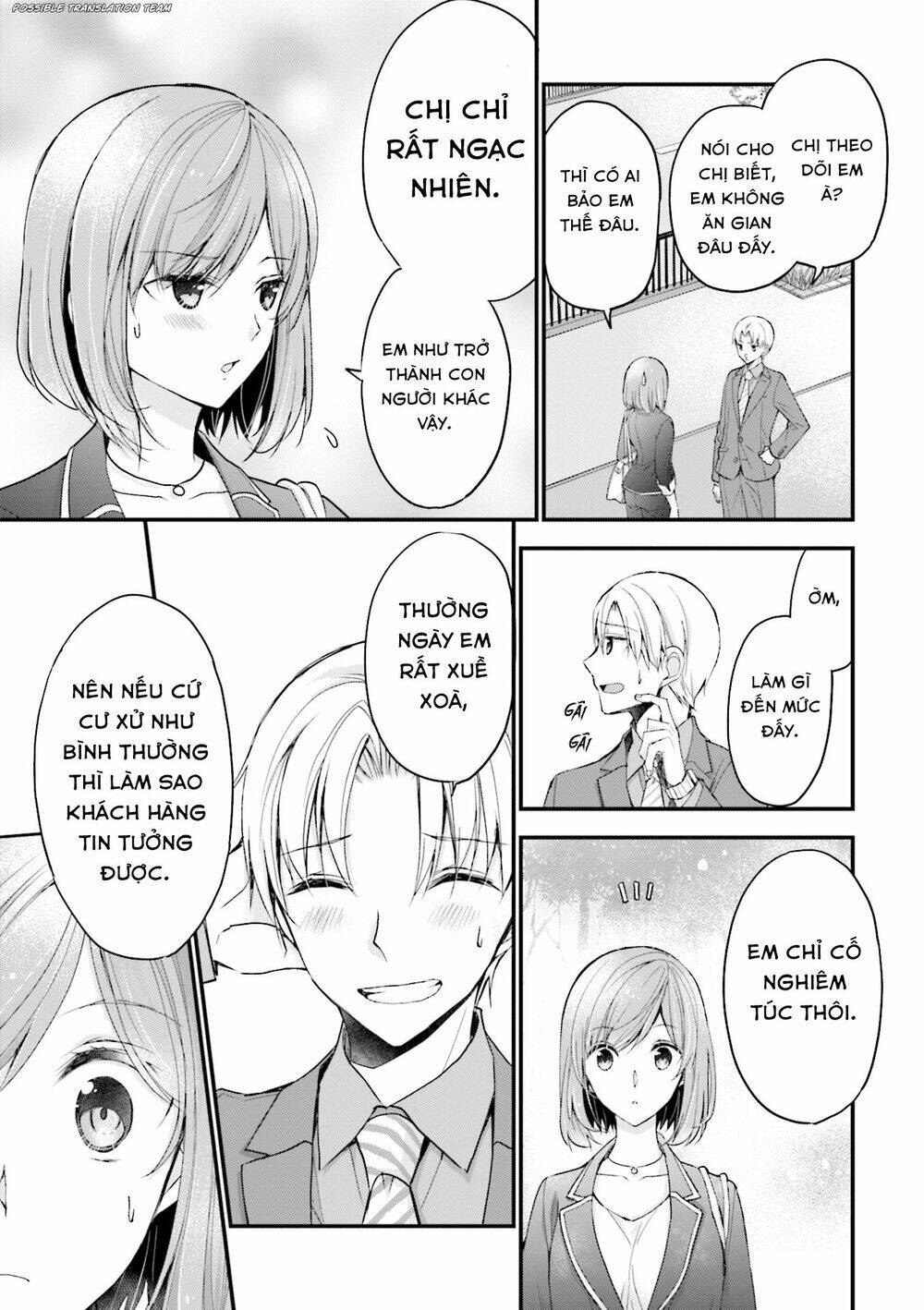 senpai kiêm bạn gái nhỏ nhắn của tôi rất dễ thương chapter 6 11