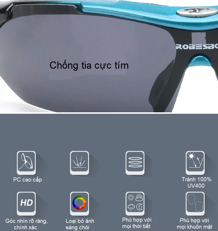Kính Phân Cực Sport For Man - GIAO MÀU NGẪU NHIÊN