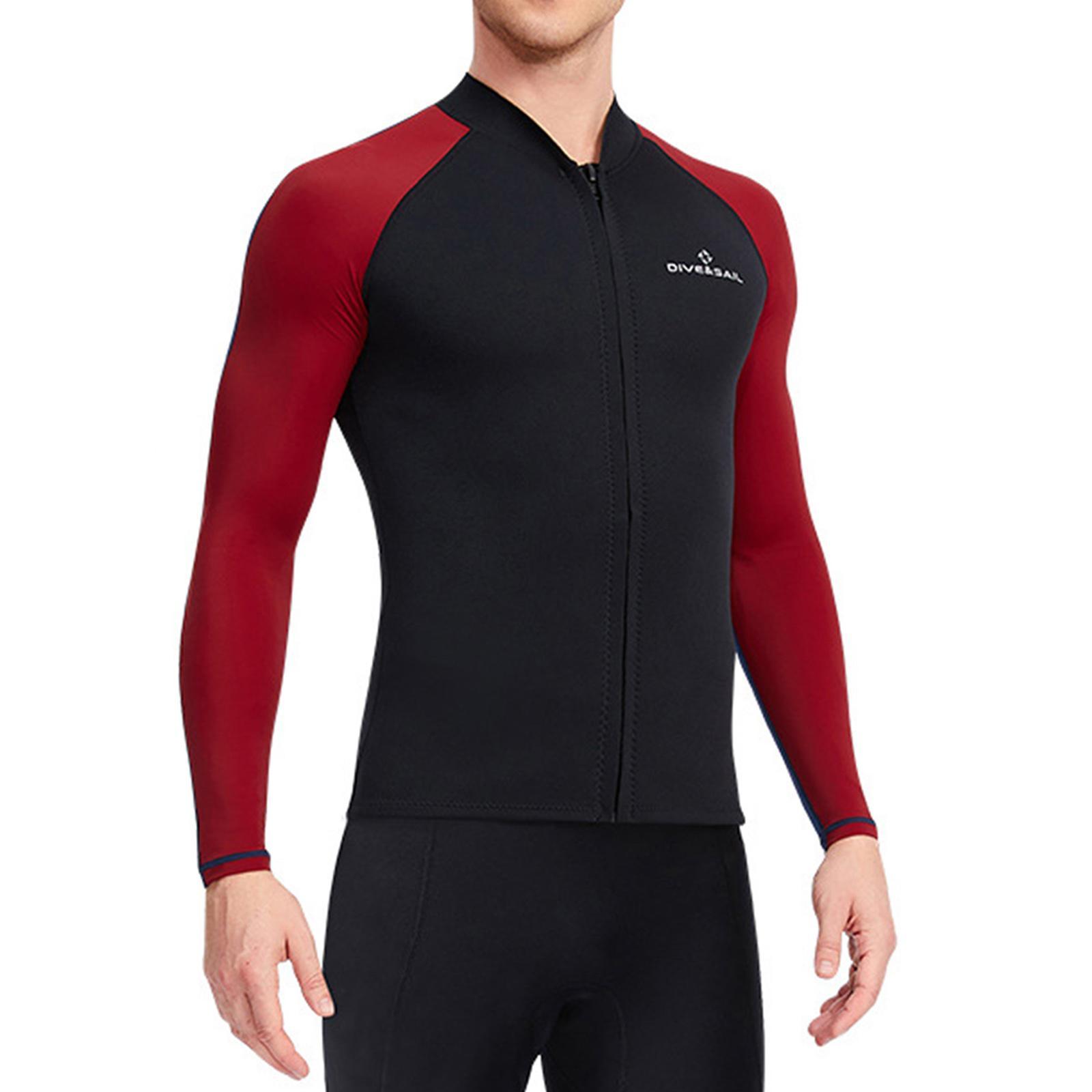 Men Women Quick   Jacket Wetsuit Swim Wet Surf Snorkeling  Top