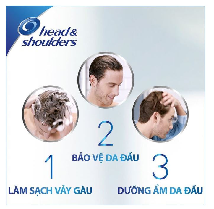 Dầu gội Head&amp;Shoulders Ultramen Bạc hà 550ml tặng kèm 1 cán Gillette Vector