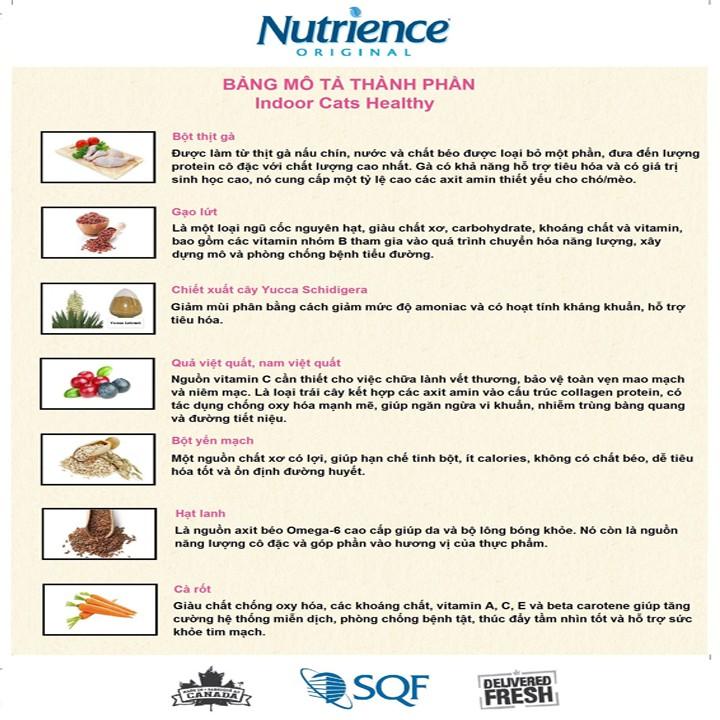 Thức Ăn Cho Mèo Trưởng Thành Nutrience Infusion Bao 2.27kg - Thịt Gà, Rau Củ &amp; Trái Cây Tự Nhiên