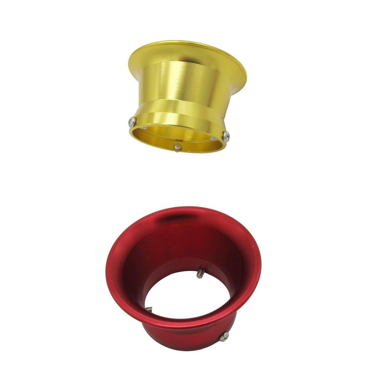 50mm Air Filter Interface Cup for 24/26/28/30mm Motorcycle Carb Red
