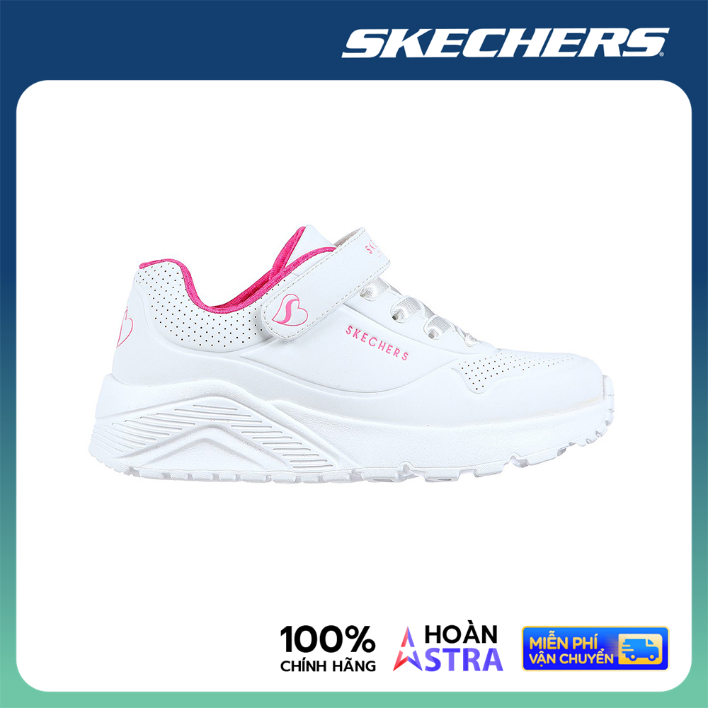 Skechers Bé Gái Giày Thể Thao Uno Lite - 310451L-WHP