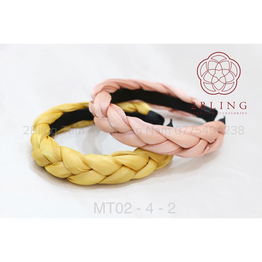 Cài tóc- Mấn tóc 2BLING vải phi lụa thời trang MT02