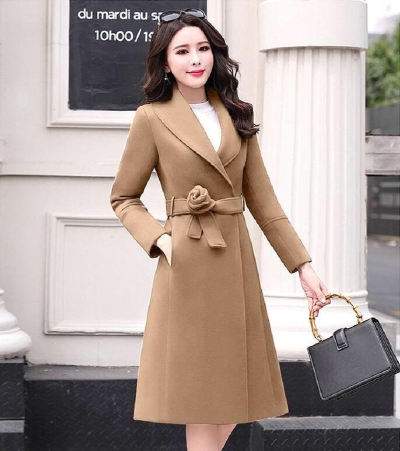 ÁO KHOÁC DẠ CỔ VEST DUYÊN DÁNG MSP045