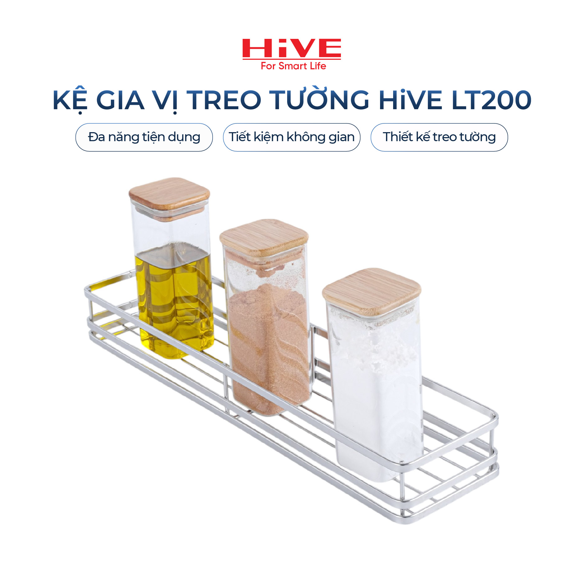 GIÁ ĐỰNG TREO TƯỜNG ĐA NĂNG LT200