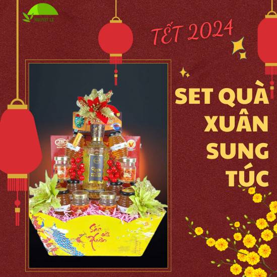 Set quà tết 2024 - SET QUÀ XUÂN SUNG TÚC