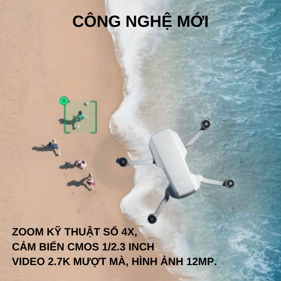 Combo Flycam DJI Mavic Mini 2 SE - Máy bay flycam thế hệ mới gimbal 3 trục, bay 10km thời gian bay 31 phút bản nâng cấp - Hàng nhập khẩu