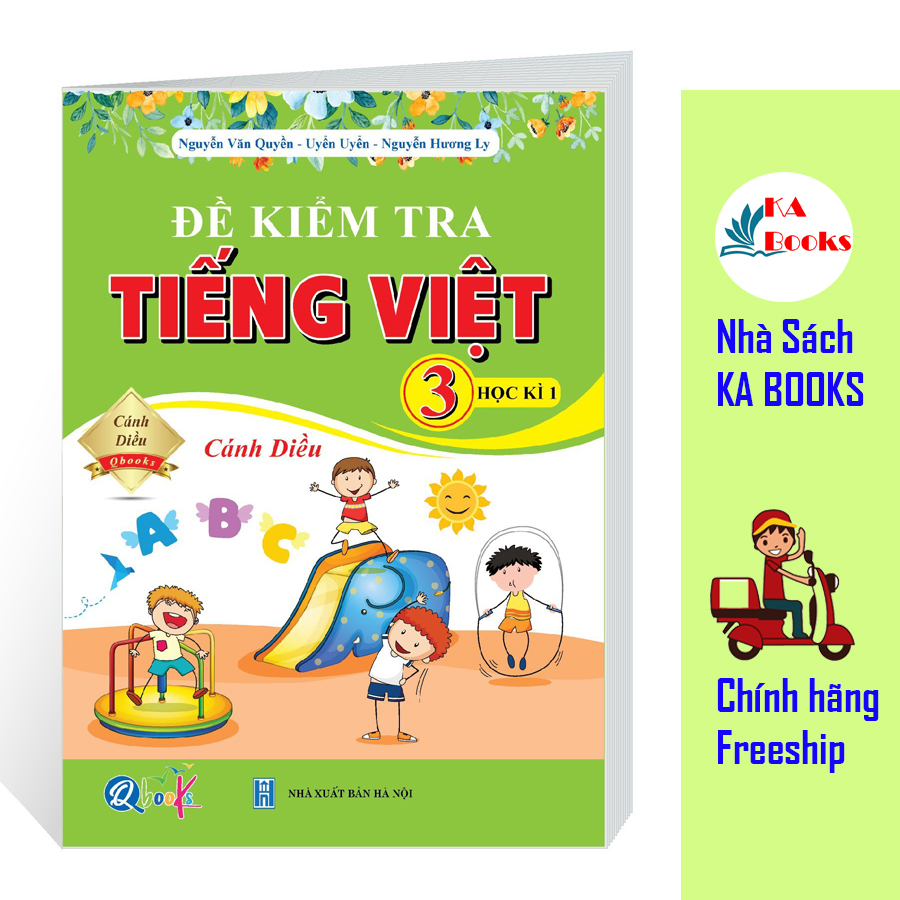 Combo Bài Tập Tuần và Đề Kiểm Tra Toán và Tiếng Việt lớp 3 - Cánh diều - Học Kì 1 (4 cuốn)