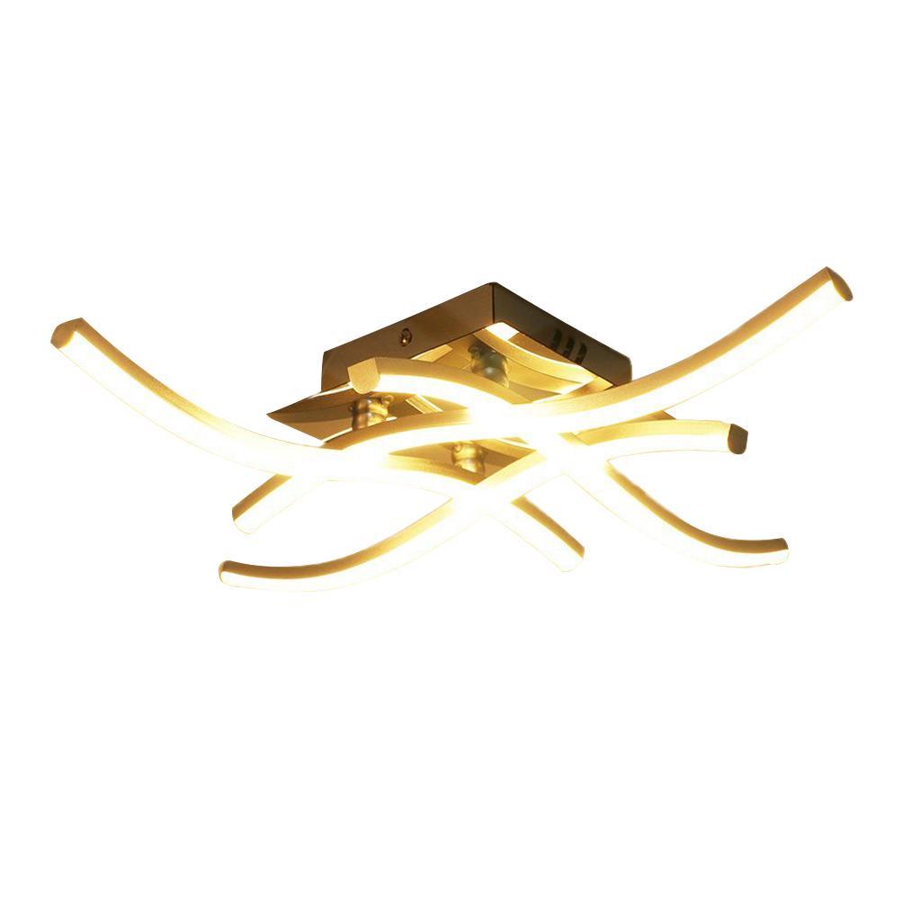 Modern 4-Bar LED Ceiling Light Indoor Kitchen Lamps Lighting Warm White
