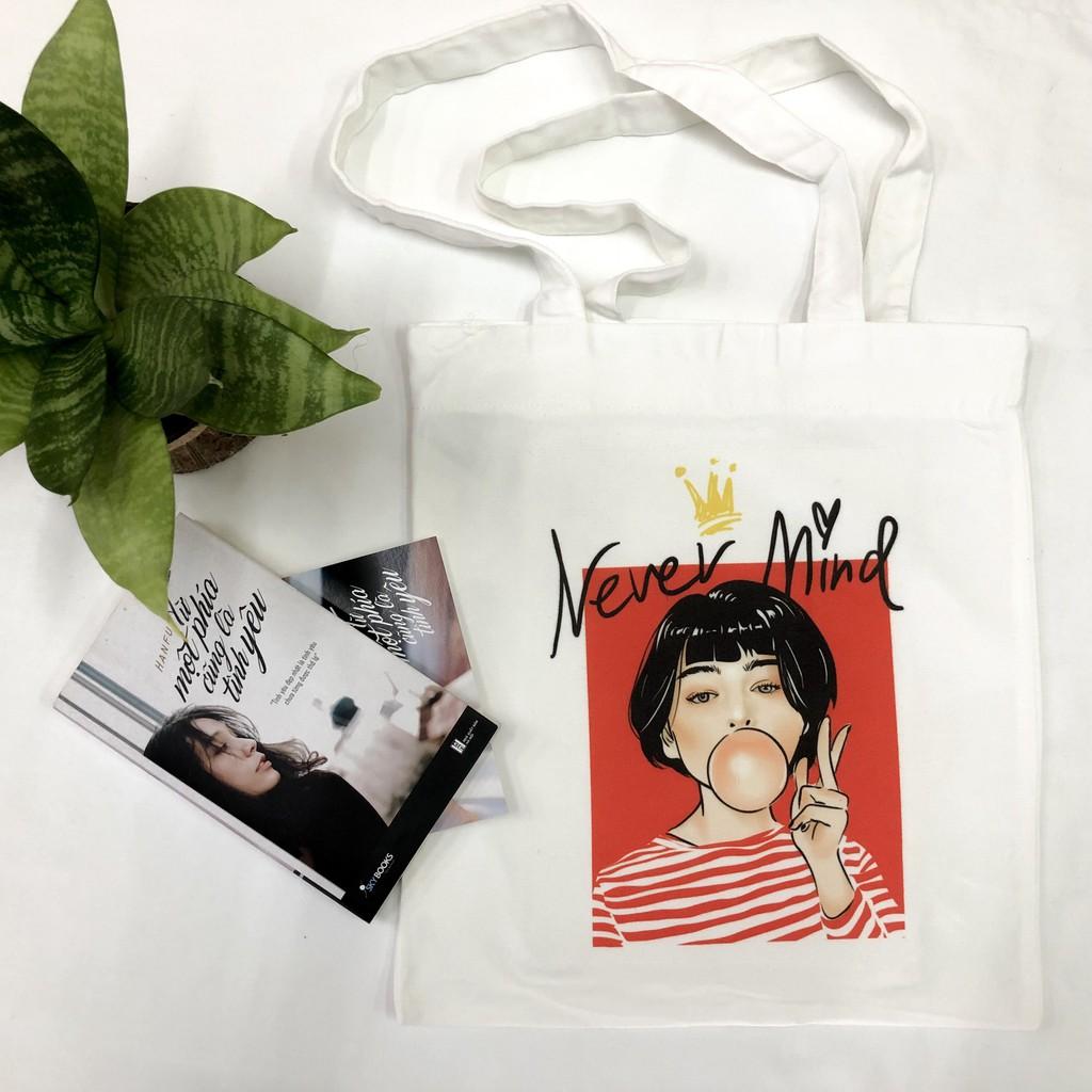 Túi Tote Trắng Cool Girl