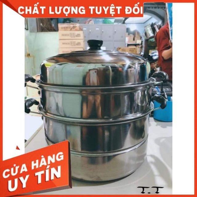 Nồi Hấp 3 Tầng Inox hàng đẹp